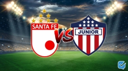 Pronóstico Independiente Santa Fe vs Junior de la Liga Betplay | 13/11/2022