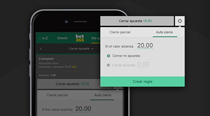 Que es cerrar apuesta en bet365