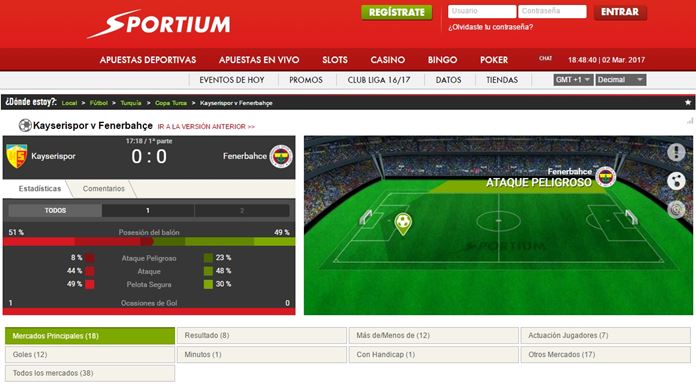 sportium live