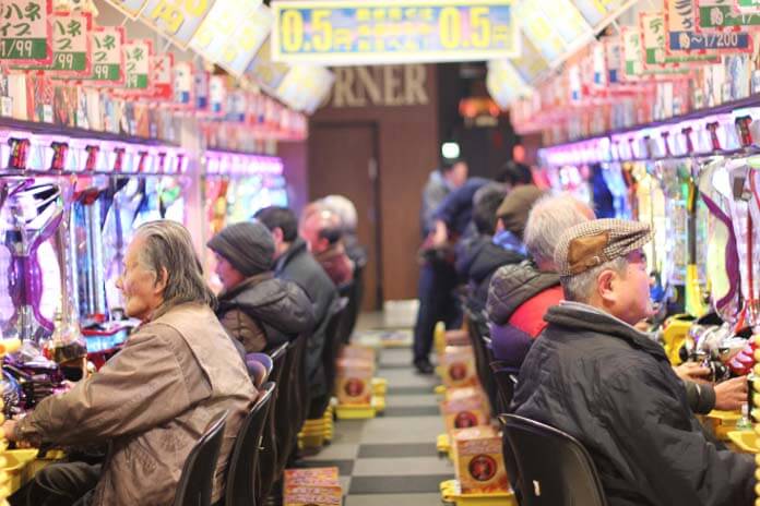 pachinko juego apuestas Japón