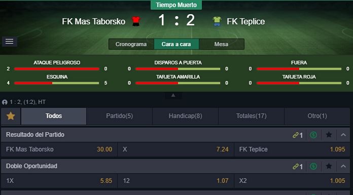 paston apuestas en directo