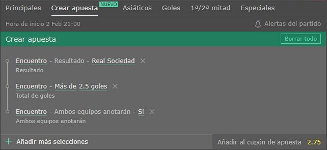 Como hacer combinadas en bet365