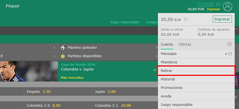 Cuanto tarda en llegar retirada de bet365