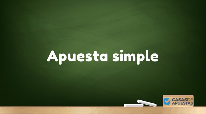 apuesta simple