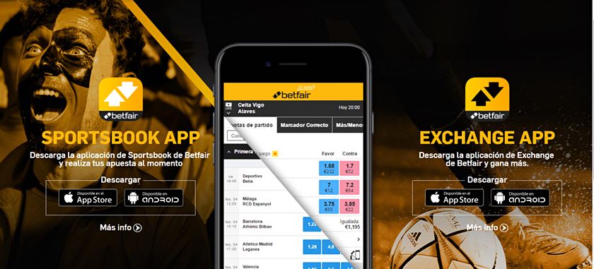 como descargar app betfair