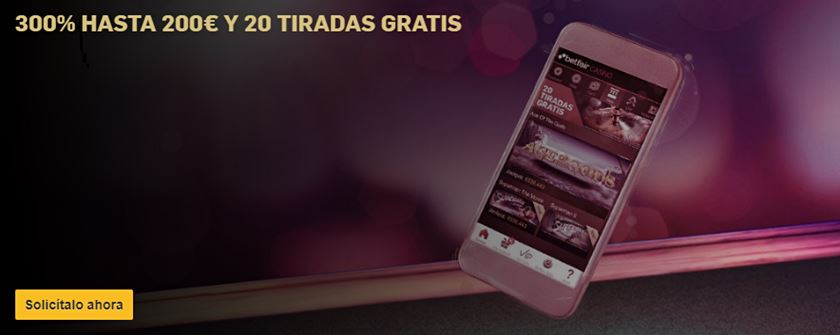 betfair casino bono
