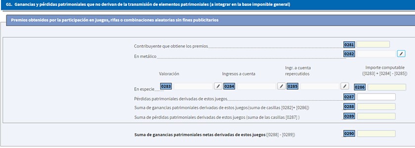 No declarar apuestas deportivas