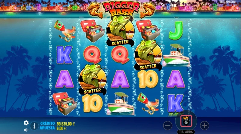 Bigger Bass Bonanza max win es de x4.000 la apuesta base.