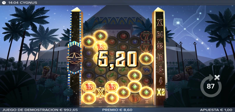 Cygnus demo gratis y sin registro en casasdeapuestas.com