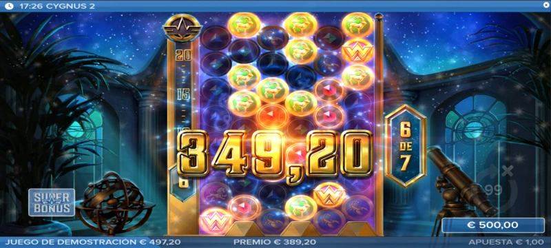 Cygnus 2 demo slot gratis en nuestra página web y en diferentes casinos online.