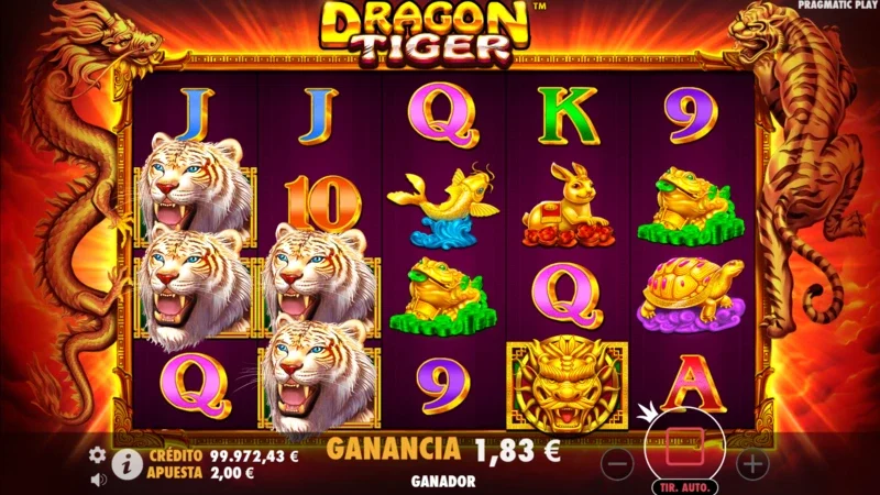 Demo gratis de la slot Dragon Tiger en nuestra reseña completa de la slot.