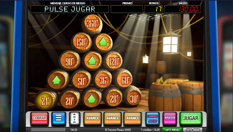 El Tesoro Pirata 3000 tiene 4 minijuegos en total.