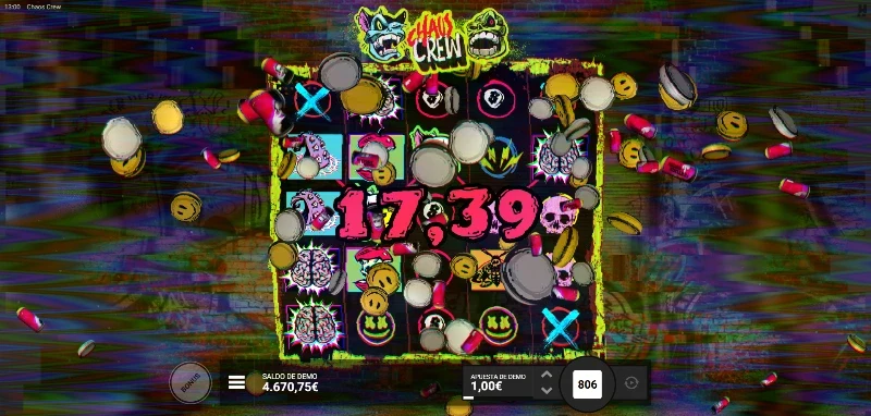 Con un rango de premios por línea max. x12 y un multiplicador máximo de x5, el secreto para los big wins se encuentra en que estos Wild multiplier se multiplican entre sí antes de aplicarse al premio.