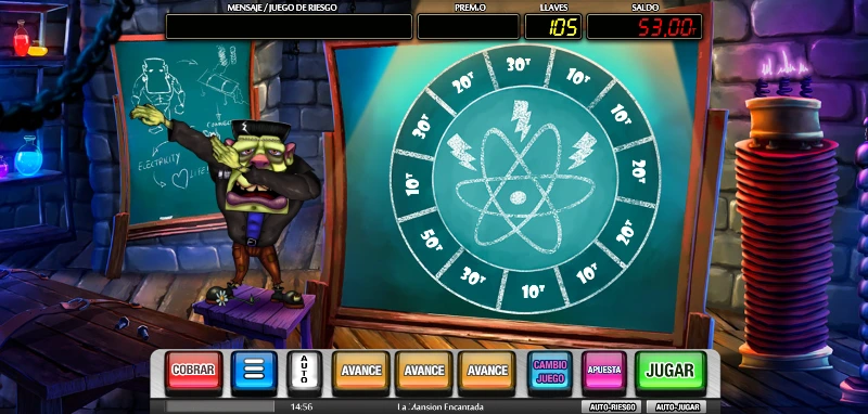 Las ruletas y los Click & Play son muy comunes como minijuegos en las slots bar.