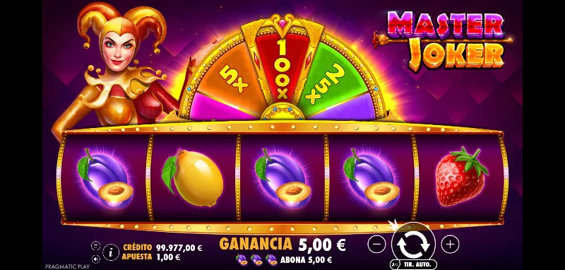 Demo Master Joker de Pragmatic Play.