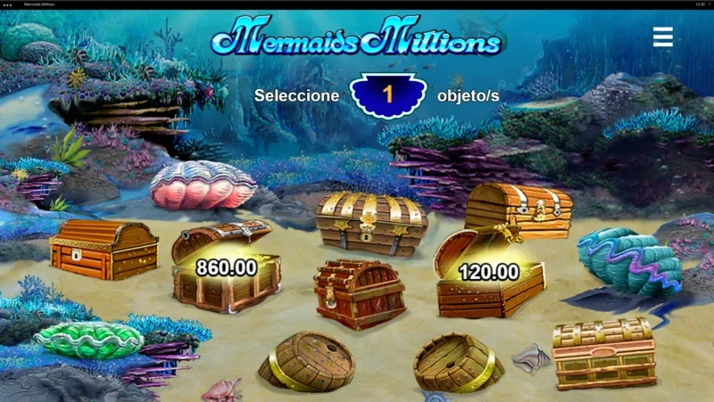 Jugar gratis Mermaids Millions es posible en su versión demo slot.