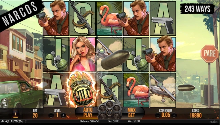 Narcos slot demo es perfecta para conocer sus mecánicas.
