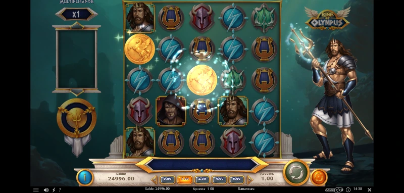 Las funciones especiales del juego incluyen transformaciones de símbolos, apariciones de Wilds y destrucciones de conjuntos de figuras.