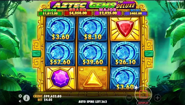 Como jugar a Aztec Gems Deluxe es muy fácil en la review completa.