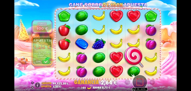 El estilo de juego es moderno a la par que sencillo con una temática inspirada en las clásicas frutas de las slots bar.