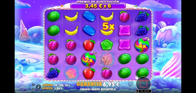 Los multiplicadores solo aparecen en la ronda de bonus y solo se aplican cuando existen una combinación premiada durante ese giro.