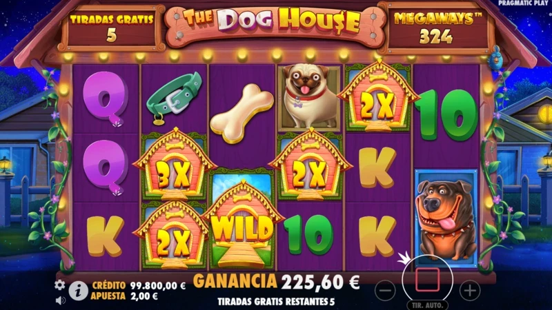 The Dog House Megaways Slot es de Pragmatic Play