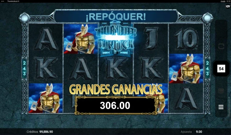 Thunderstruck II slot game y reseña sobre esta entrega de Microgaming.