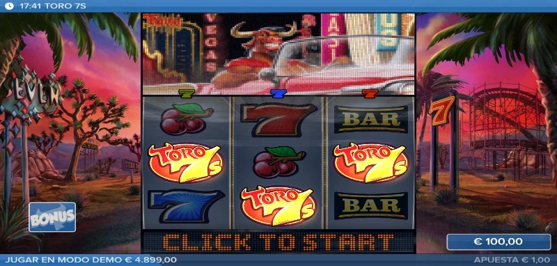 Si logramos otros 3 Scatters durante el bonus, entraremos a un juego de bonus de recolección de Lucky Sevens.