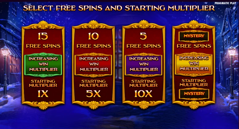 Tragamonedas con alta volatilidad y alto RTP: Christmas Slot Megaways