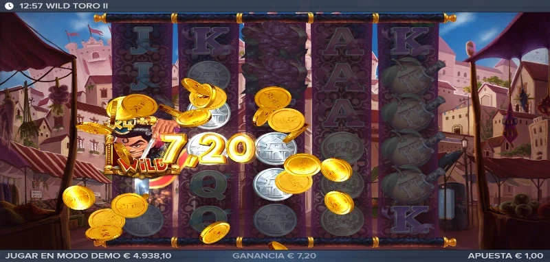 Tenemos un alto nivel visual debido al sello de calidad ELK en esta video slot de Wild Toro II.