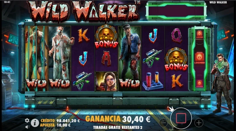 Wild Walker demo slot zombie de Pragmatic Play.