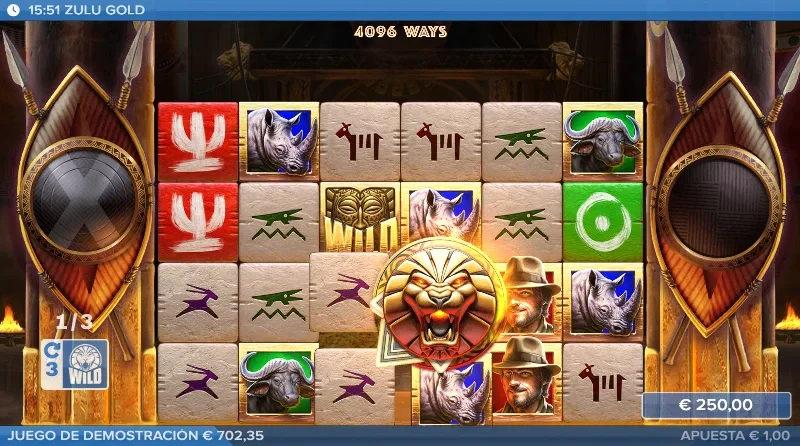 Volvemos a tener la función del Wild dinámico como en Ecuador Gold del 2019.