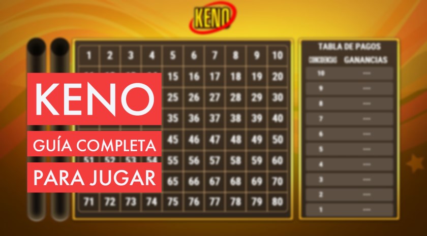 Estrategias de Keno