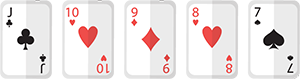 mano escalera poker