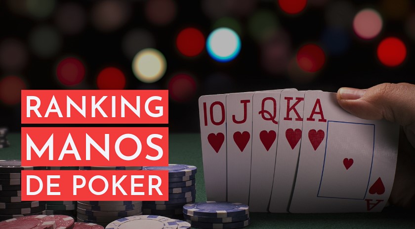 ranking manos de poker