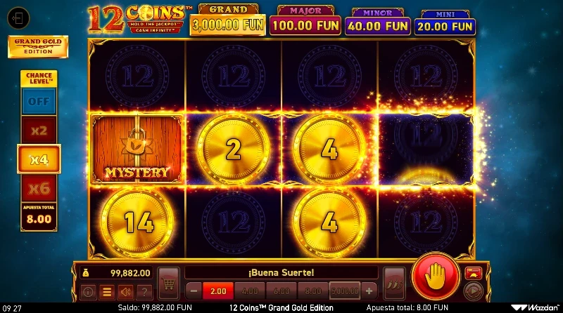12 Coins Grand Gold edition