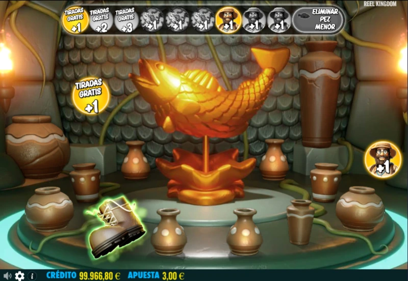 Big Bass Amazon Xtreme demo gratis para conocer cómo funciona su pick & win antes de los giros gratis.