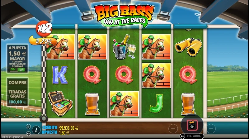 En el juego base tendremos una función aleatoria regida por el RNG que recogerá todos los premios en efectivo y aplicará un multiplicador al bote de hasta x50.