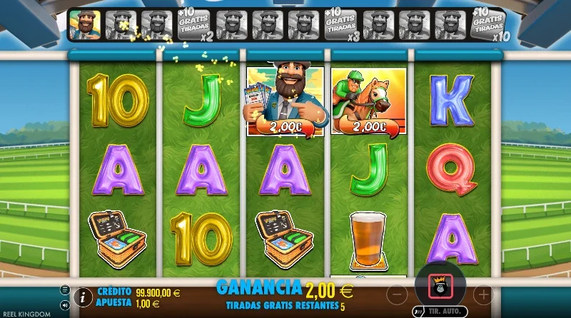 Disfruta del bonus progresivo clásico de Big Bass con hasta 40 posibles tiradas gratuitas.