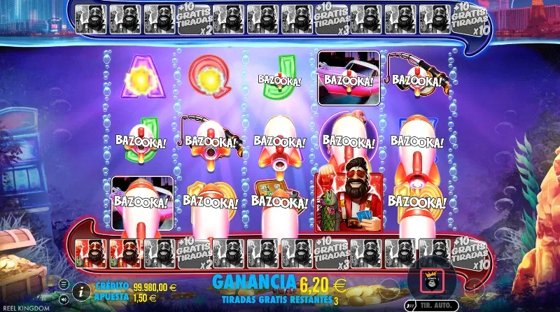 Las funciones aleatorias del juego se activan a través de un RNG que puede activar o no este efecto si se dan las condiciones necesarias.