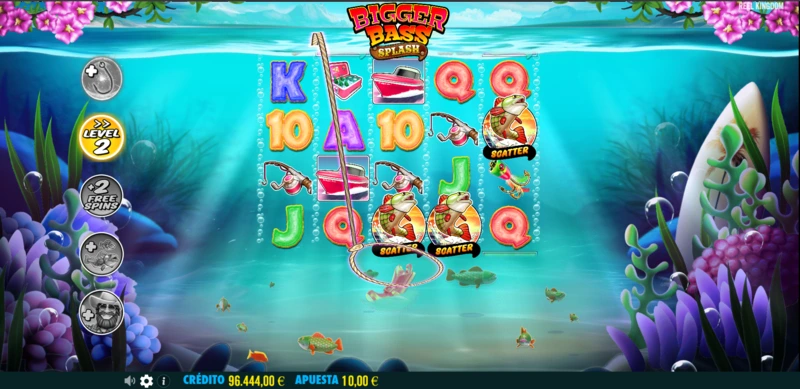 Bigger Bass Splash de Pragmatic Play es la versión pulida de su entrega del 2022.