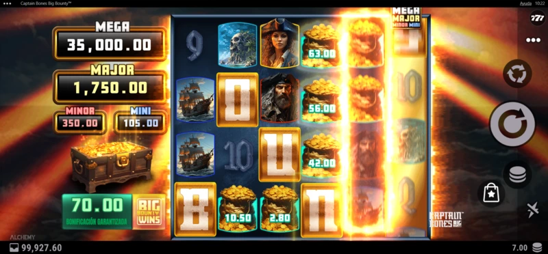 Captain Bones demo es una alternativa junto con la reseña de la slot para conocer y probar sus mecánicas.