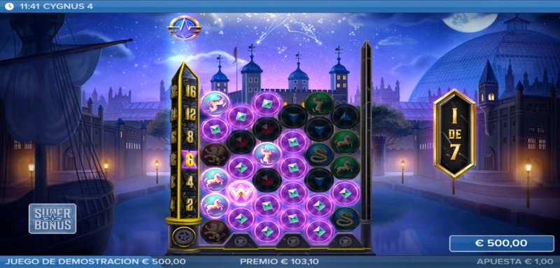 Cygnus 4 slot demo gratis junto con nuestro análisis completo de la tragaperras de ELK Studios.