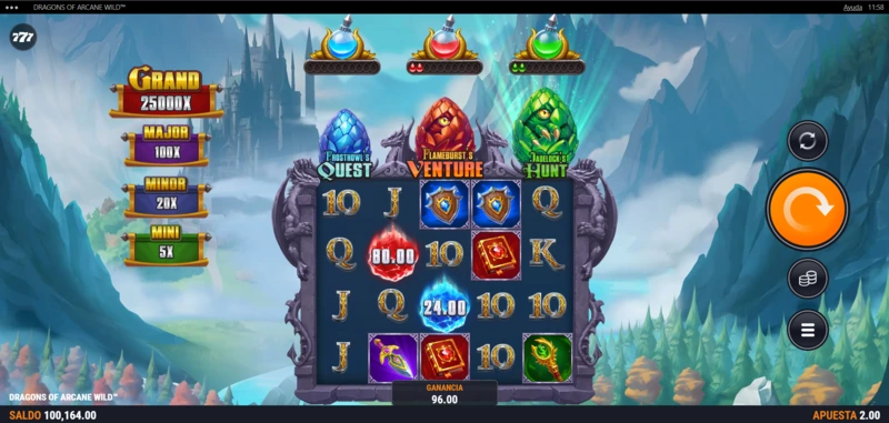 Dragons of Arcane Wild gratis es una buena idea sin tener que jugar con dinero real.