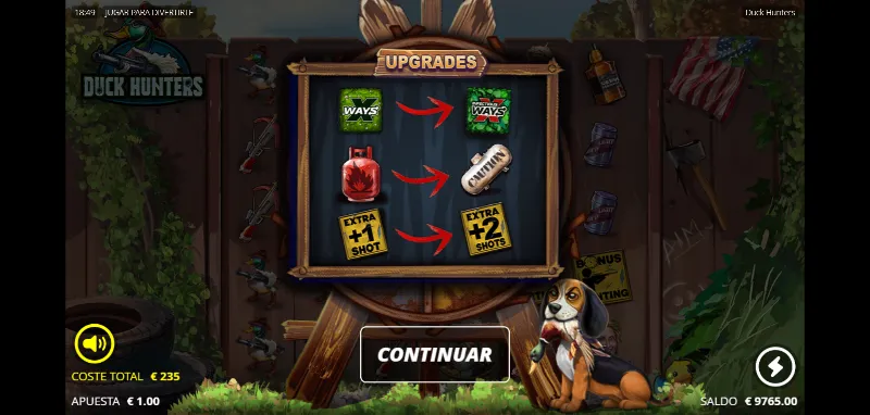 Tenemos tres tipos de bonificaciones que mejoran la bomba, los spins extra y también los símbolos misteriores xWays.