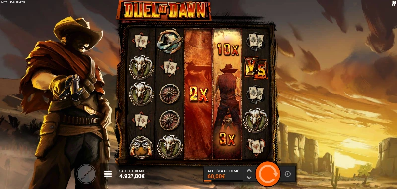 El juego base se centra en los símbolos especiales y la recogida de líneas premiadas. 