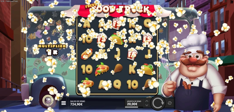 Freds Food Truck game free para que puedas jugar sin depósito ni registro.