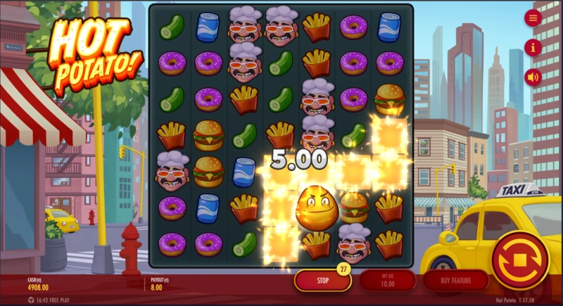 Hot Potato! slot demo gratis para comprender sus mecánicas de juego.