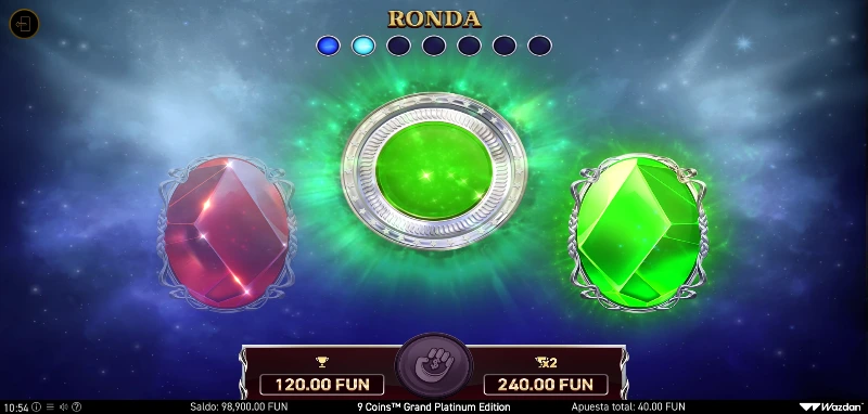 Podemos conseguir doblar cualquier de nuestros premios hasta un máximo de 7 veces seguidas.