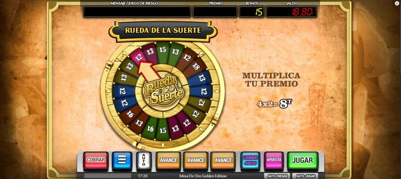 La tragaperras Mina de Oro Golden Edition es una reedición de un juego clásico de bar ahora con un top win x20.000 mucho mayor y nueva volatilidad alta. 